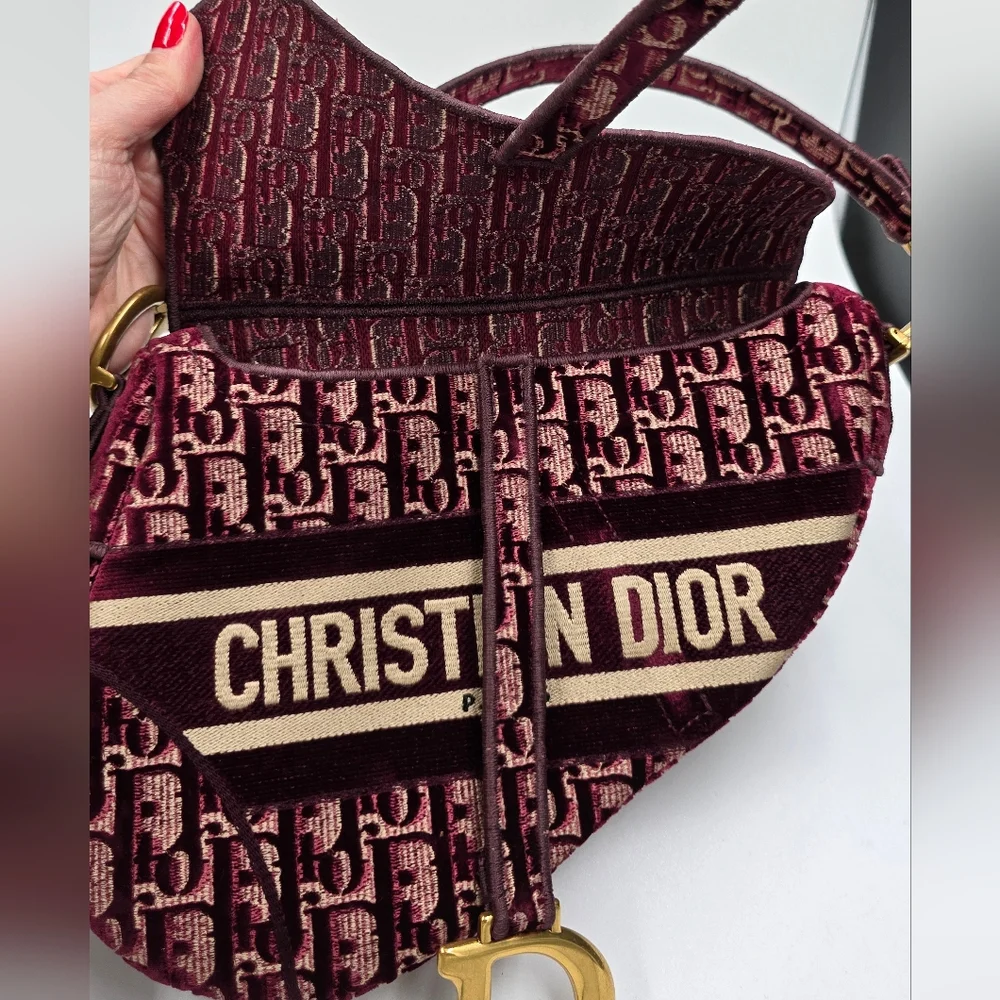 Dior Oblique Saddle bag. - Picture 8 of 11